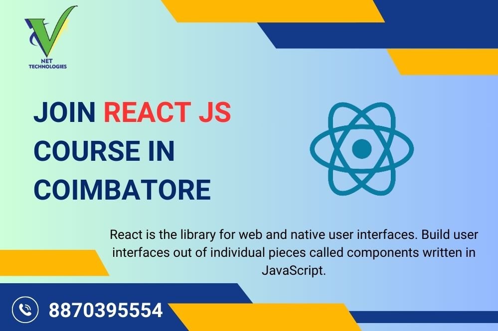 React JS Training institute in Coimbatore 100% placement Assistance
